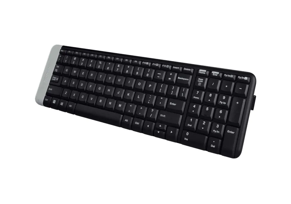 Клавиатура Logitech K230, Беспроводное, Чёрный