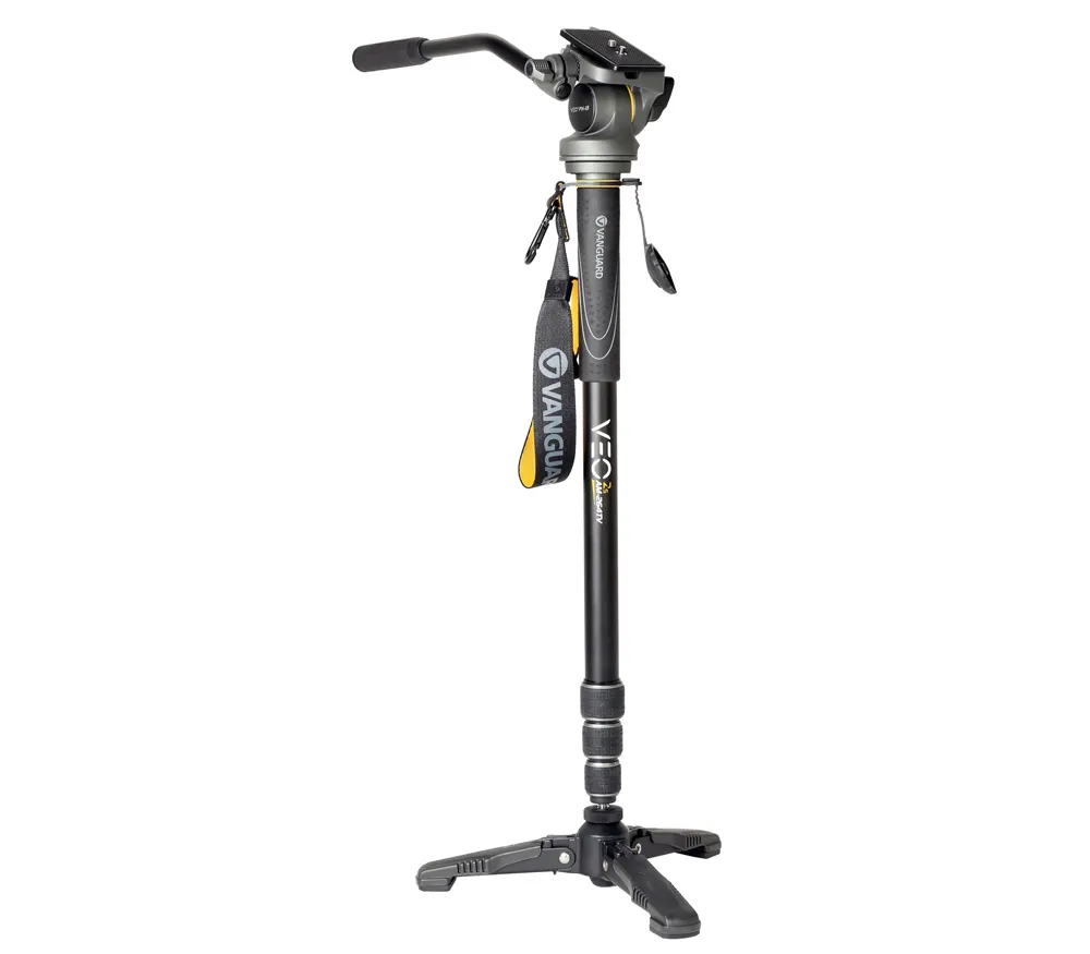 Monopod Vanguard VEO 2S AM-264TV, Сap video panoramic cu 2 căi, Negru