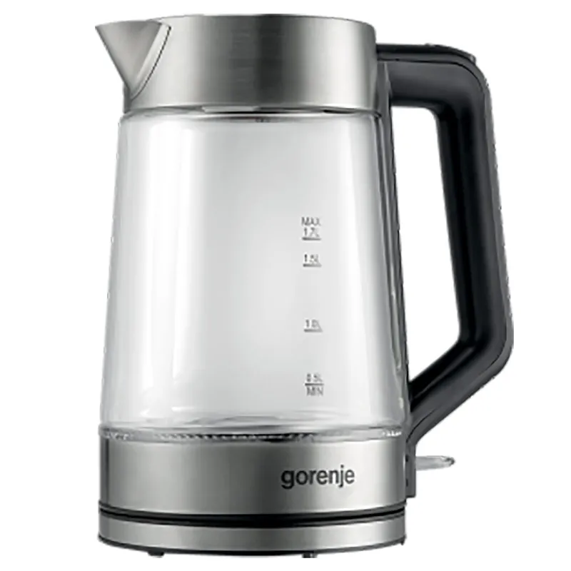 Fierbător electric Gorenje K17GED, Argintiu