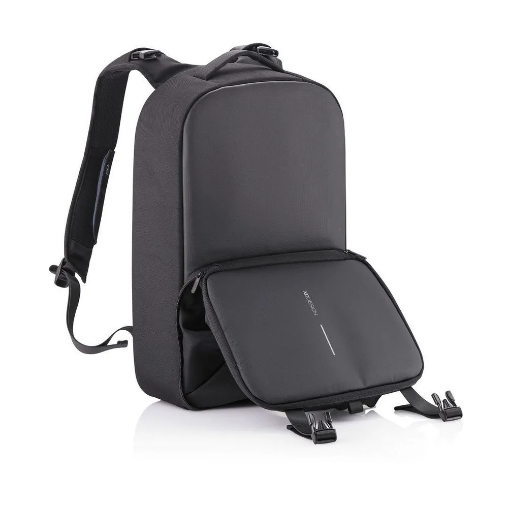 Rucsac pentru Laptop XD-Design Flex Gym, 15.6", Textil, Negru