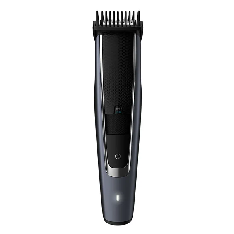 Trimmer pentru bărbați Philips Beardtrimmer Series 5000 BT5502/15, Gri | Negru