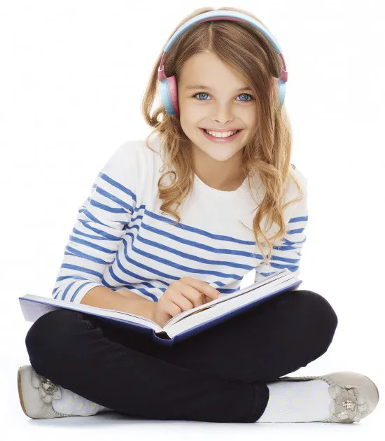 Наушники JBL JR310, Голубой