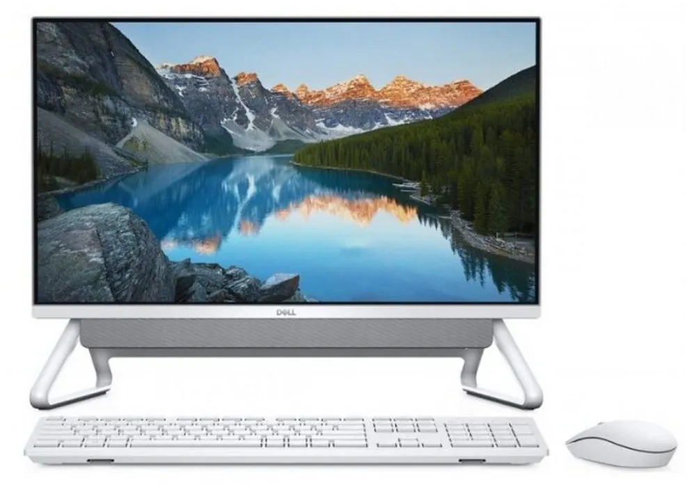 Computer All-in-One DELL Inspiron 5400, 23,8", Intel Core i5-1135G7, 8GB/1280GB, Windows 10 Pro 64-bit, Argintiu
