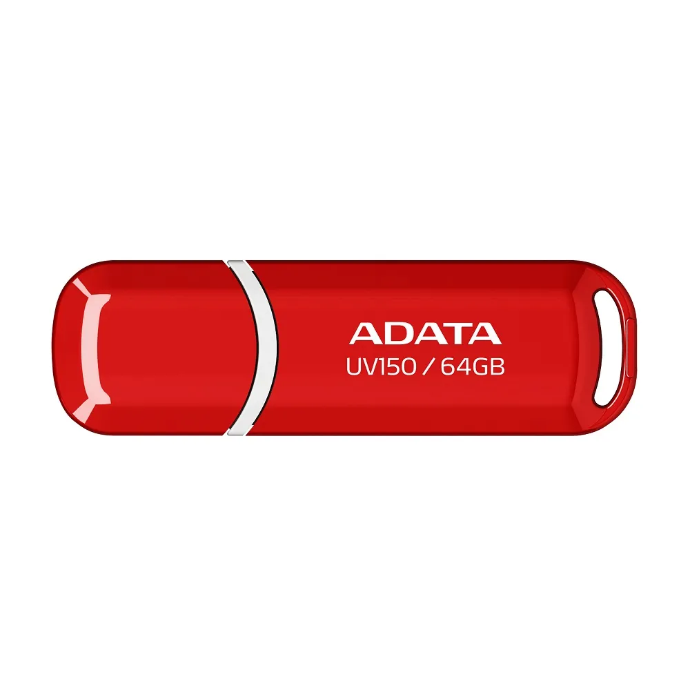 USB Flash накопитель ADATA UV150, 64Гб, Красный