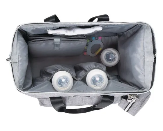 Geanta pentru mama Kikka Boo Maxi, Gri