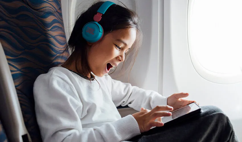 Наушники JBL JR310, Голубой