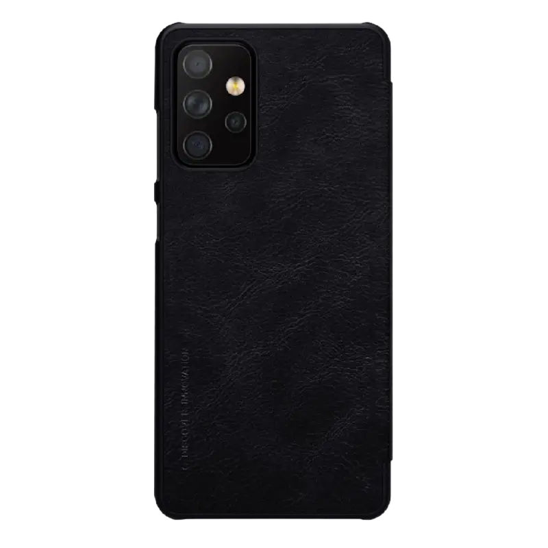 Чехол книжка Nillkin Galaxy A72 - Qin LC, Чёрный