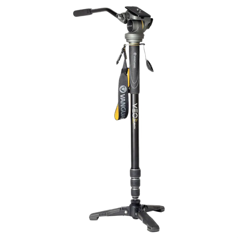 Monopod Vanguard VEO 2S AM-264TV, Сap video panoramic cu 2 căi, Negru
