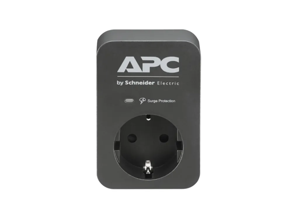 Prelungitor electric APC Essential SurgeArrest PME1WB-RS, 1 Prize, Negru