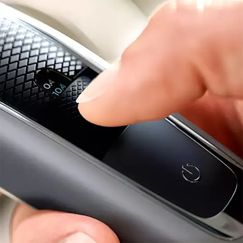 Trimmer pentru bărbați Philips Beardtrimmer Series 5000 BT5502/15, Gri | Negru