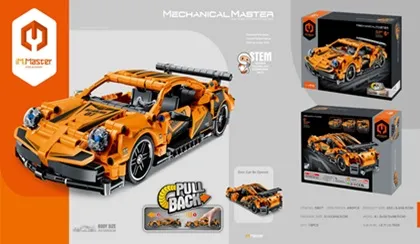 Constructor iM.Master Pull Back Car