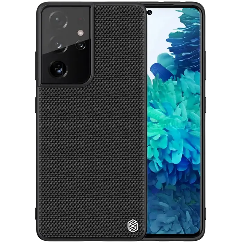 Чехол Nillkin Galaxy S21 Ultra - Textured Case, Чёрный