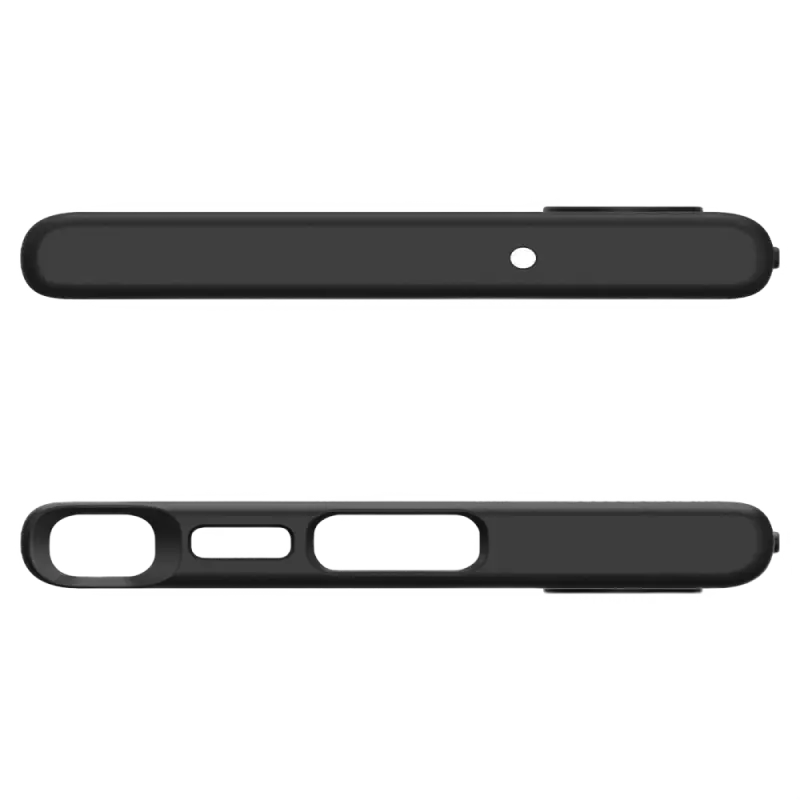 Чехол Spigen Samsung S23 Ultra, Liquid Air, Матовый черный