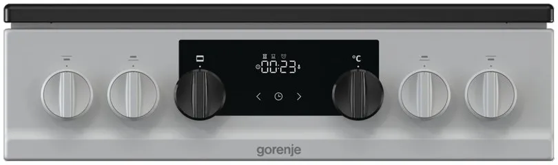 Aragaz Mixt Gorenje MEKS512S, Argintiu