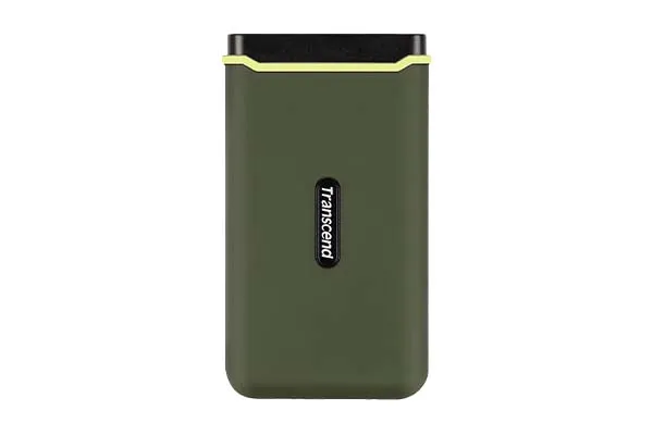 2.0TB  Transcend Portable SSD ESD380C Military Green, USB-C 3.2 (96x54x12mm, 75g, R/W:2K/2K MB/s)