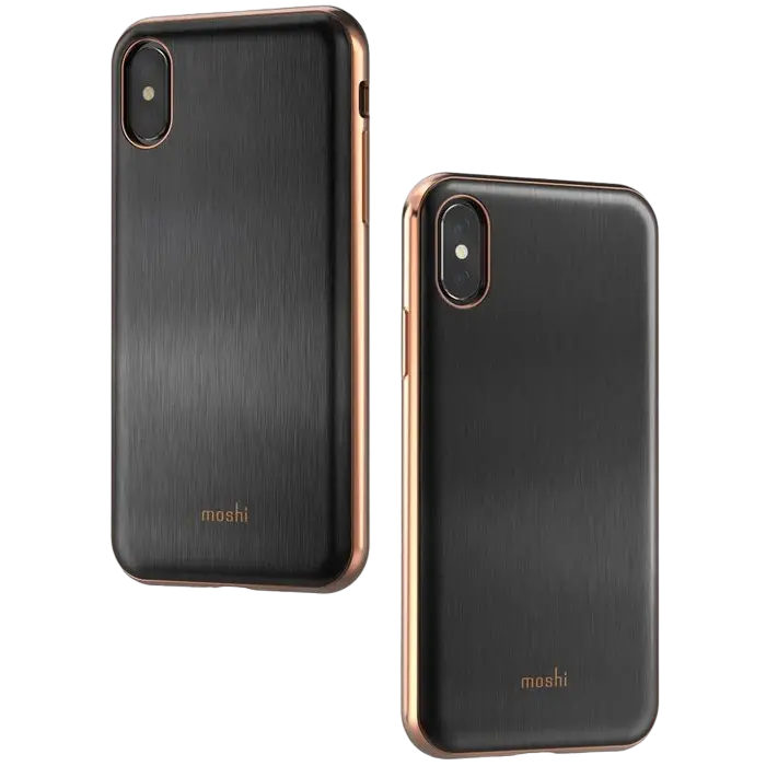Husă Moshi iGlaze - iPhone XS/X, Negru