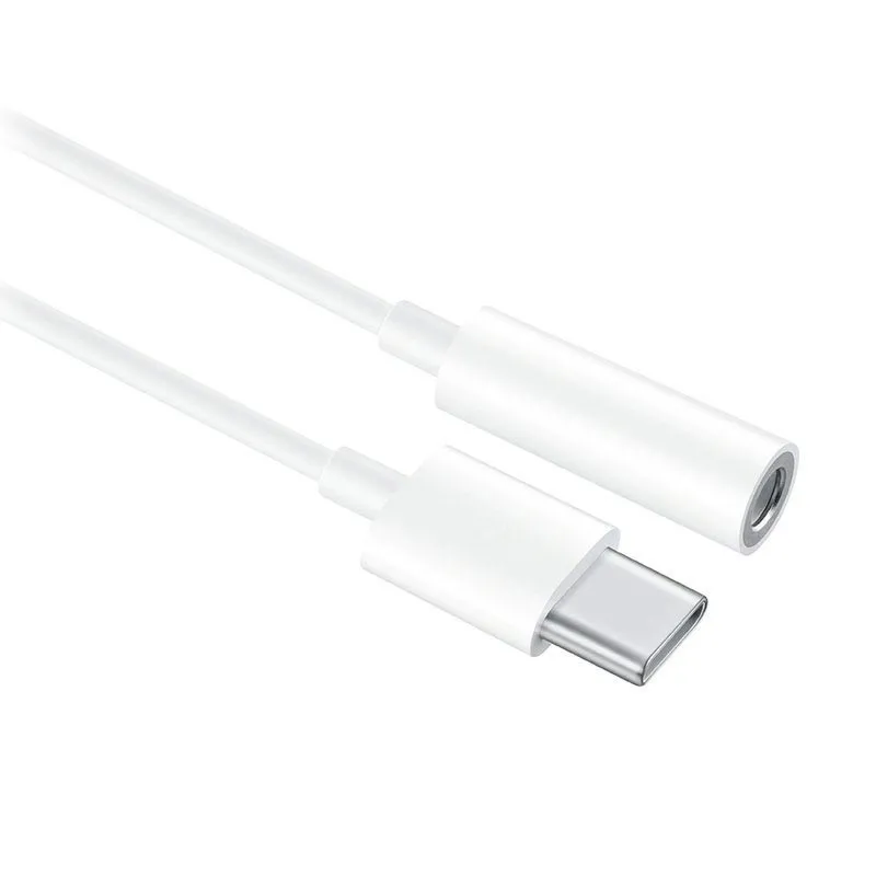 Аудио адаптер Huawei CM20, USB Type-C/3.5 mm (F), 0,09м, Белый