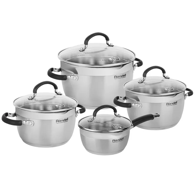 Набор кастрюль Rondell RDS-1291 , Нержавеющая сталь