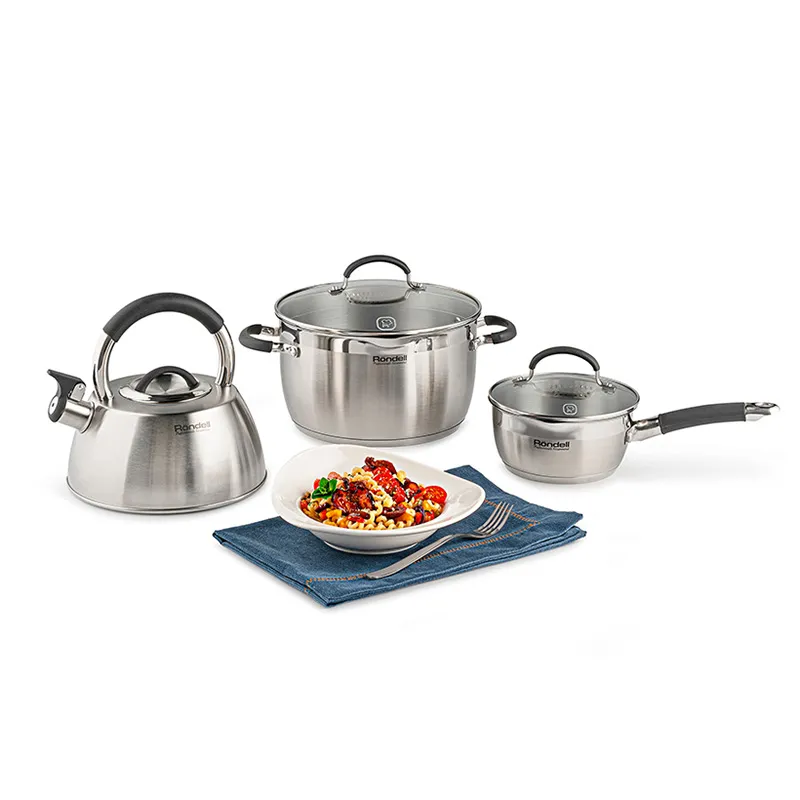 Набор кастрюль Rondell RDS-1291 , Нержавеющая сталь