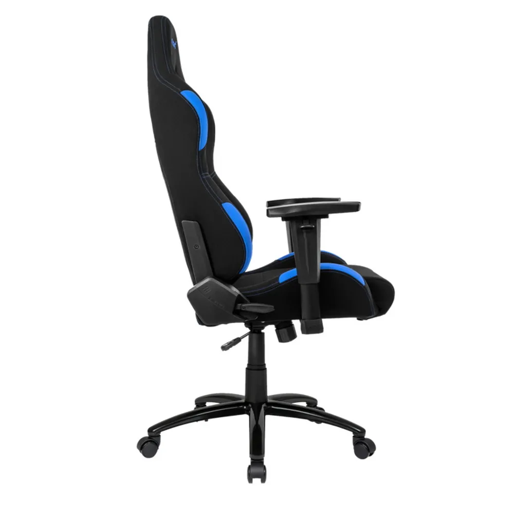 Scaun Gaming AKRacing CORE EX Wide SE, Textil, Negru/Albastru