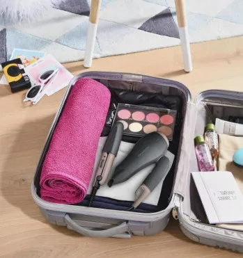 Фен Rowenta Pocket Power CV1720F0, 1200 Вт, Чёрный