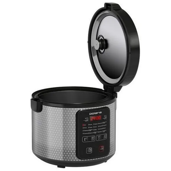 Aparat de gătit multifuncțional Polaris PMC0578AD, Negru / Oțel Inoxidabil