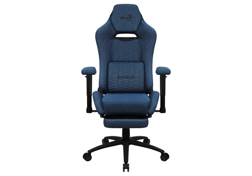 Gaming Chair AeroCool ROYAL Cobalt Blue, User max load up to 150kg / height 165-185cm