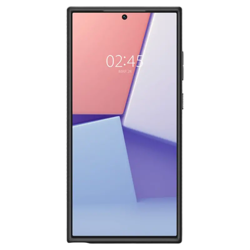 Чехол Spigen Samsung S23 Ultra, Liquid Air, Матовый черный