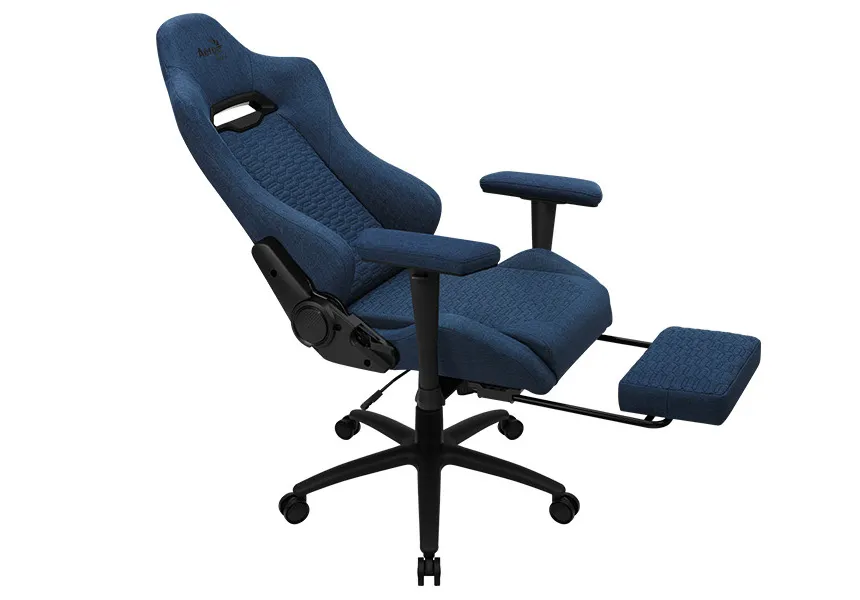 Gaming Chair AeroCool ROYAL Cobalt Blue, User max load up to 150kg / height 165-185cm