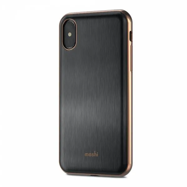 Husă Moshi iGlaze - iPhone XS/X, Negru