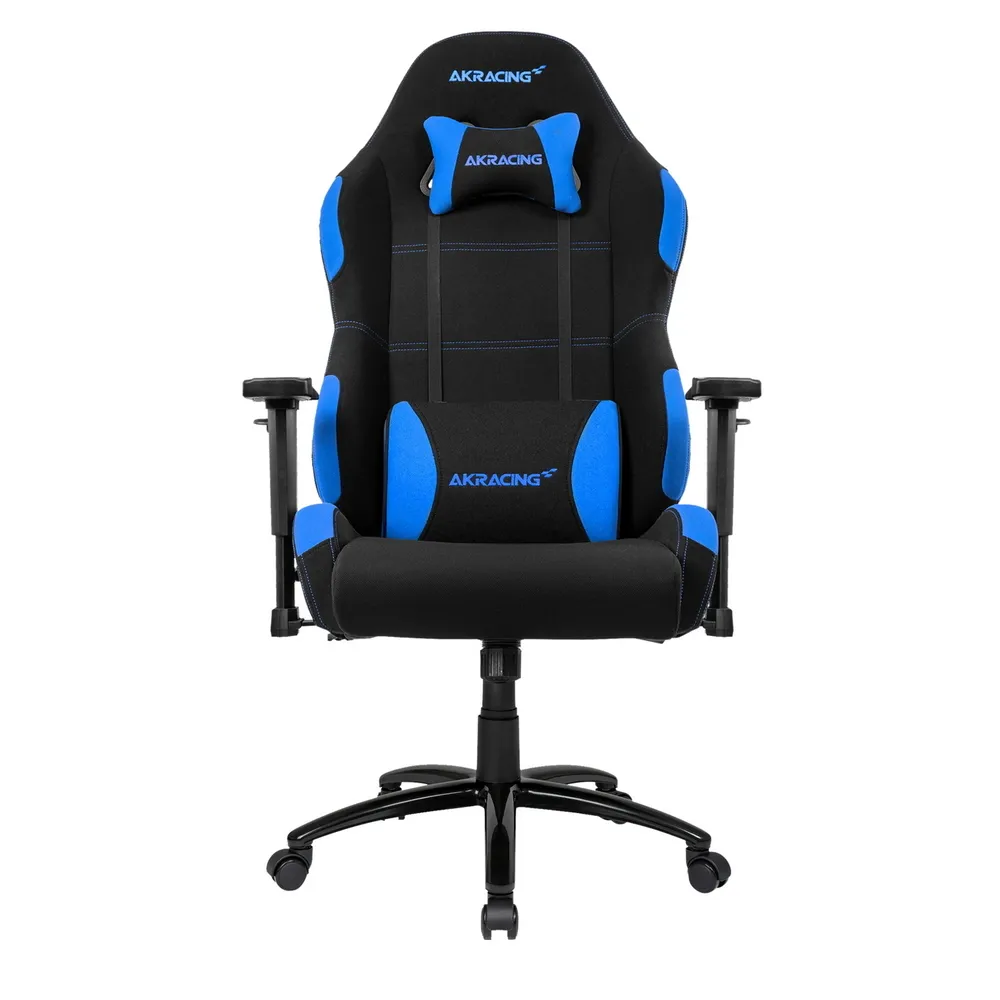Scaun Gaming AKRacing CORE EX Wide SE, Textil, Negru/Albastru