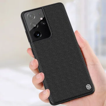 Чехол Nillkin Galaxy S21 Ultra - Textured Case, Чёрный