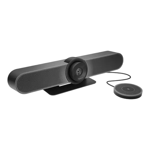 Микрофон для камеры Logitech MEETUP Expansion Mics, Беспроводной, Чёрный