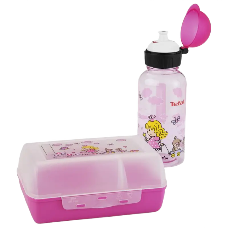 Набор для ланча детский Tefal Princess, Розовый