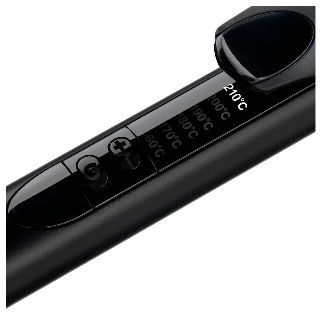 Ondulator de păr BaByliss C450E, Negru | Roz