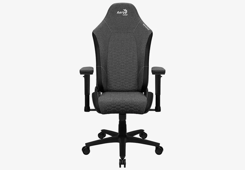 Gaming Chair AeroCool Crown AeroWeave Ash Black, User max load up to 150kg / height 170-190cm