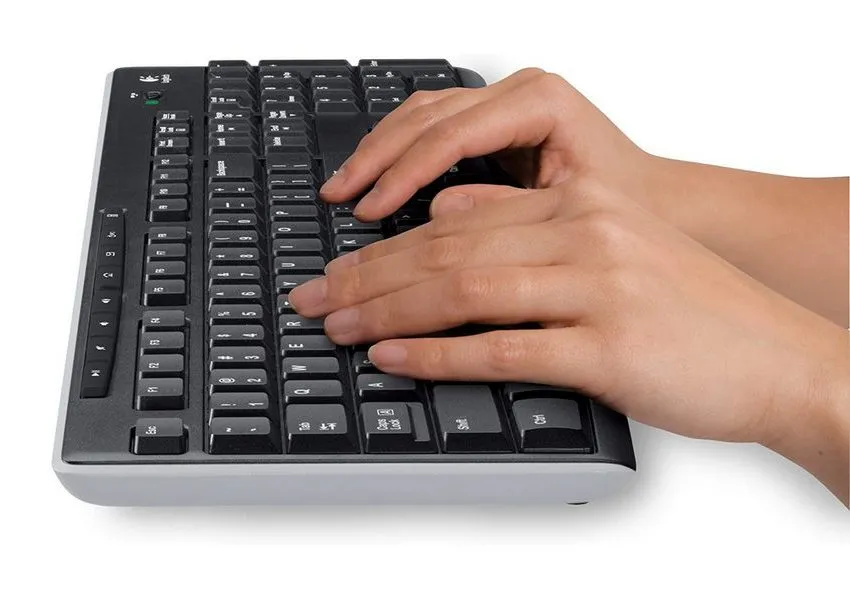 Клавиатура Logitech K270, Беспроводное, Чёрный