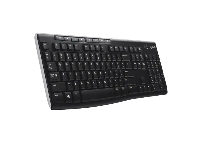 Клавиатура Logitech K270, Беспроводное, Чёрный