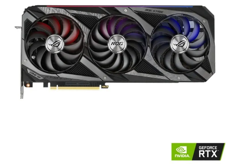 Placă Video ASUS ROG-STRIX-RTX3080TI-O12G-GAMING, 12GB GDDR6X 384bit