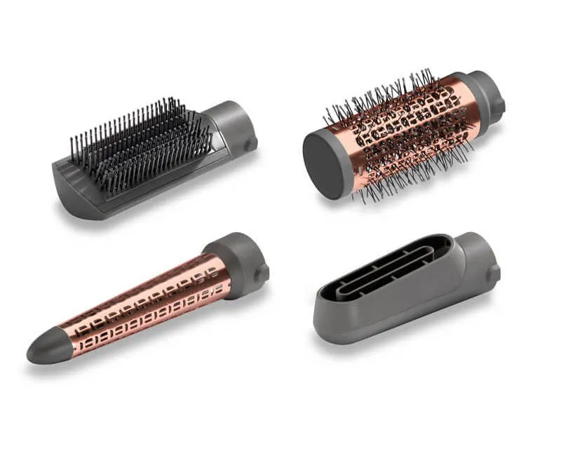 Фен-щётка BaByliss Air Style AS136E, 1000Вт, Серый