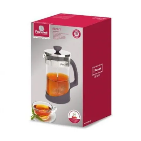 Френч-пресс Rondell RDS-938, 1л, Фиолетовый