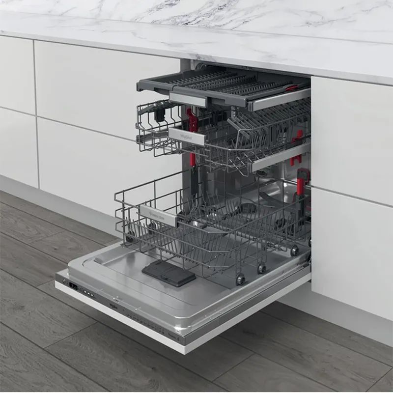 Mașină de spălat vase Whirlpool WIO 3T133 PLE, Oțel inoxidabil