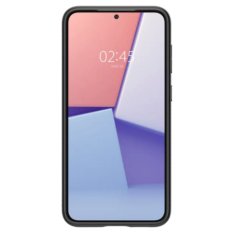 Чехол Spigen Samsung S23+, Liquid Air, Матовый черный