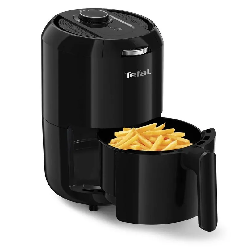 Friteuza Tefal EasyFry Compact, Negru