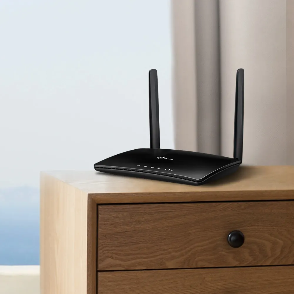 Беспроводной маршрутизатор TP-LINK TL-MR6400, 4G, Чёрный