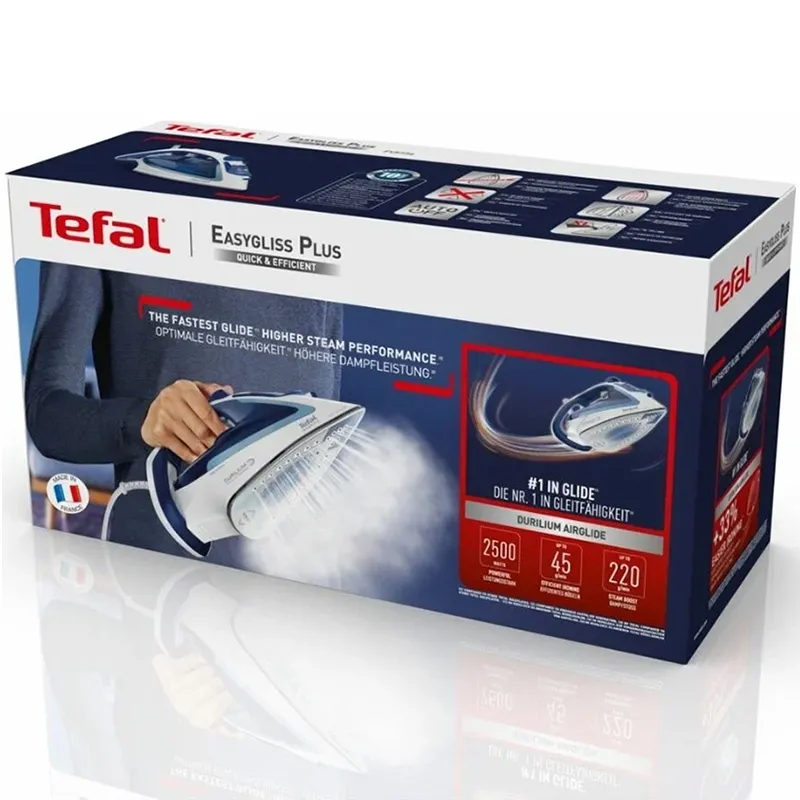 Утюг Tefal FV5736E0, 2500Вт, Синий