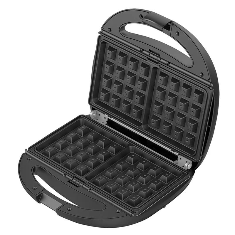 Aparat pentru sandwich multifunctional Polaris PST 0805, Alb Negru