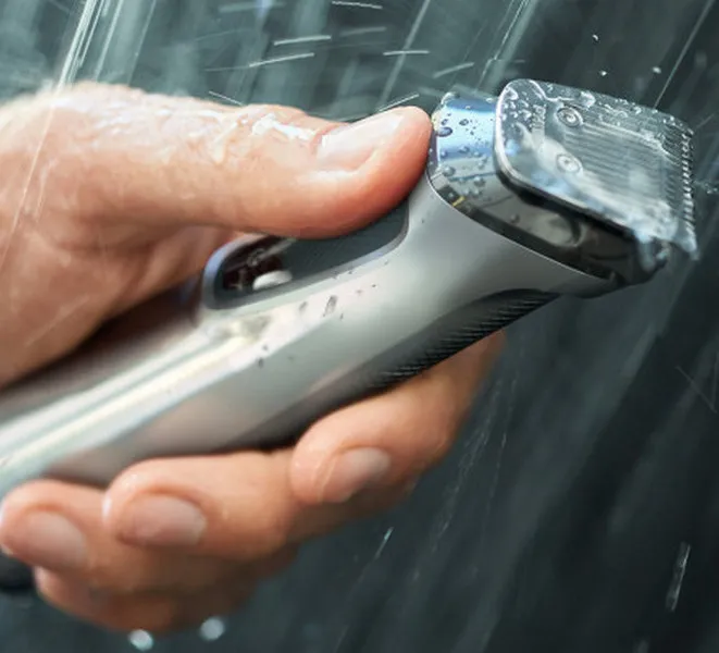 Trimmer pentru bărbați Philips Multigroom Series 7000 MG7720/15, Negru | Argintiu