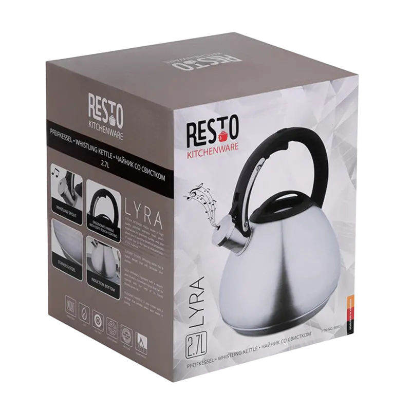 Ceainic RESTO 90603, 2,7L, Oțel inoxidabil