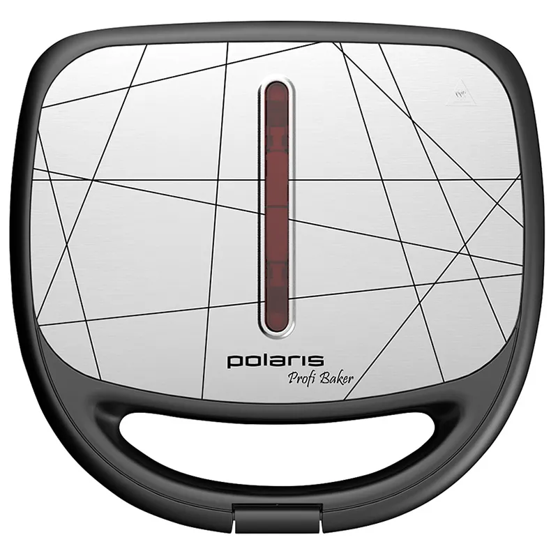 Aparat pentru sandwich multifunctional Polaris PST 0805, Alb Negru
